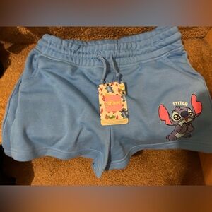 Stitch shorts! Soft and comfy! Sweatpants material